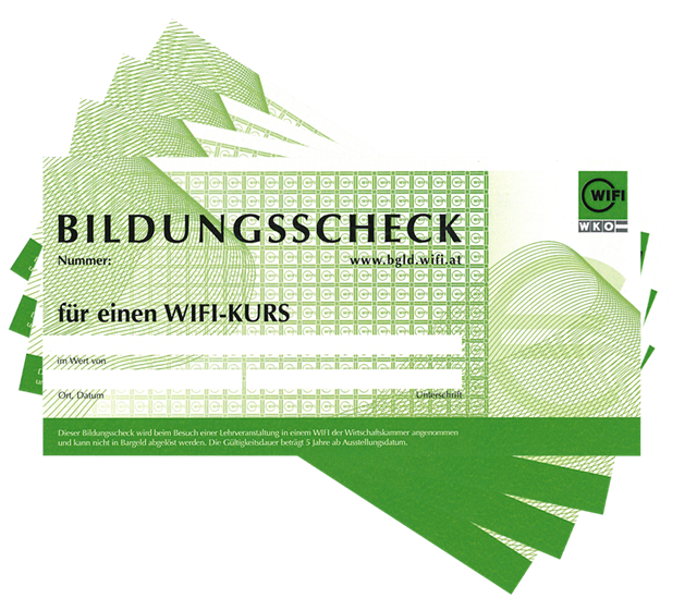 Bildungsscheck | WIFI Burgenland